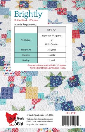 Brightly Quilt Pattern