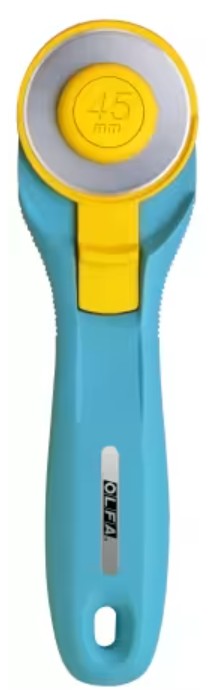 Olfa Splash Rotary Cutter 45mm Aqua