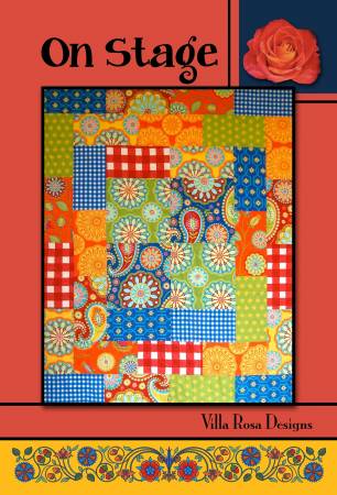On Stage Quilt Pattern card