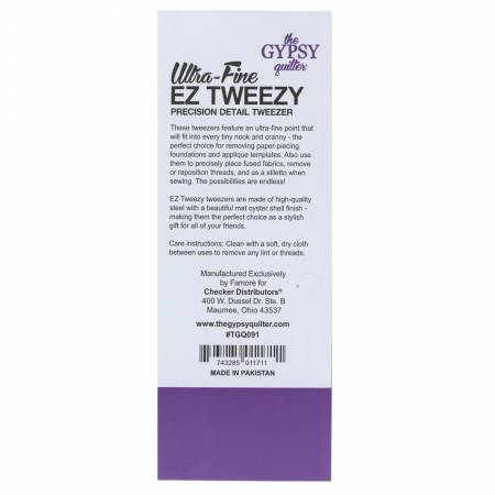 The Gypsy Quilter EZ Tweezy