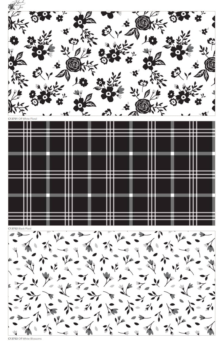 Black Tie Fat Quarter Bundle