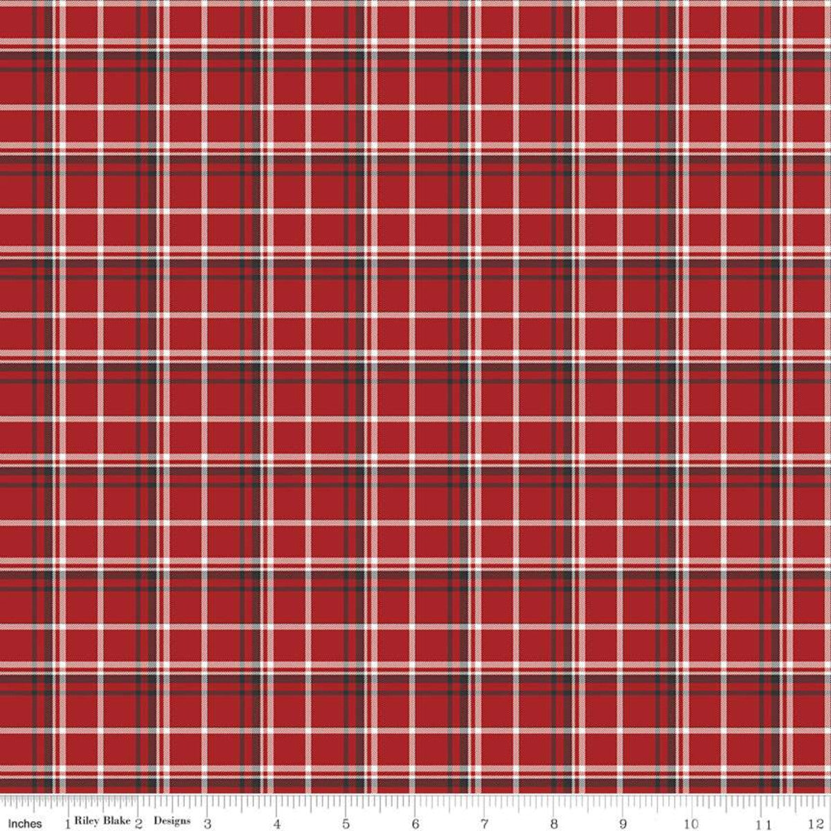 Into the Woods by Lori Whitlock for Riley Blake Designs is great for quilting, apparel and home decor. This print features a plaid pattern. 100% cotton Width: 43"/44"