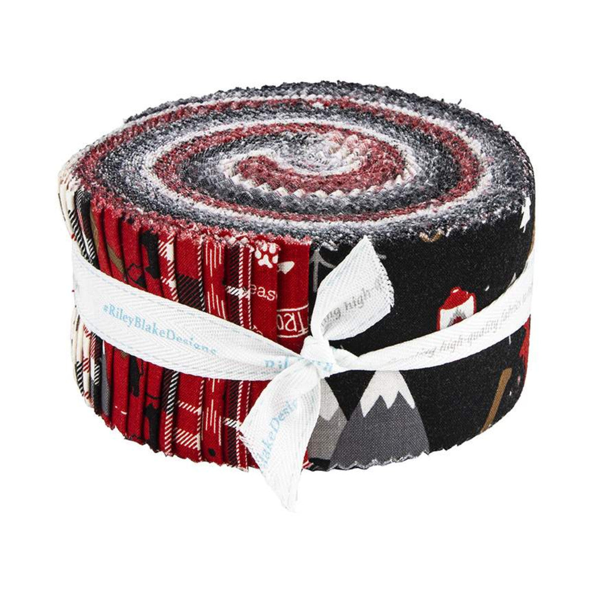 This 2 1/2" Rolie Polie precut bundle includes 40 pieces from the Into the Woods collection by Lori Whitlock for Riley Blake Designs. Each print will be included 1-2 times in the bundle. 100% cotton Width: 2 1/2" Strips