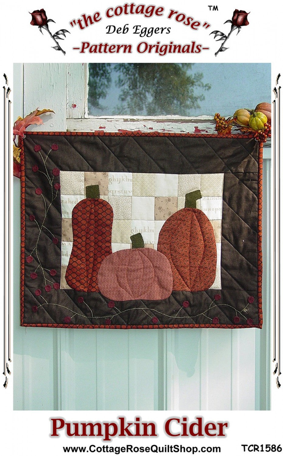 Small item that can be used as a wall hanging or place mat for the fall season. pattern also includes bonus for a silverware holder to adorn your table setting Printed Paper Pattern Final Product: Placemat, Table Runner or Table Topper Finished Size: 16in x 20in Technique: Applique Templates included: Yes - Paper Templates Skill Level: Beginner