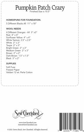 Pumpkin Patch Crazy pattern