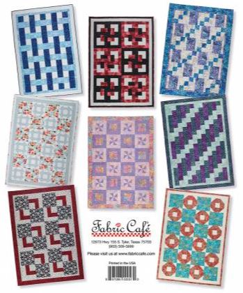 8 great original quilt designs that are easy and quick! This new book tells you the secrets to making each pattern into a lap, twin or queen/king size quilt. Pages: 20 Author: Donna Robertson Publish Date: 2020 Dimensions: 8.5in x 0.13in x 11in Softcover