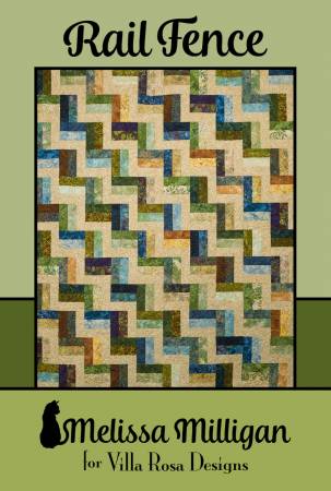 Rail Fence Quilt Pattern card
