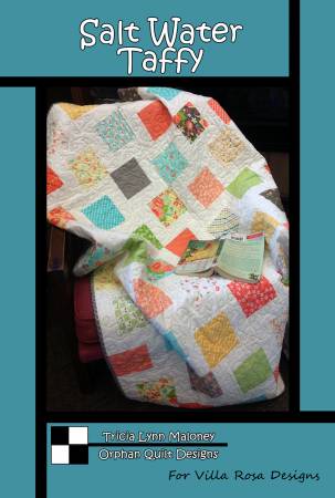 Salt Water Taffy Quilt Pattern card