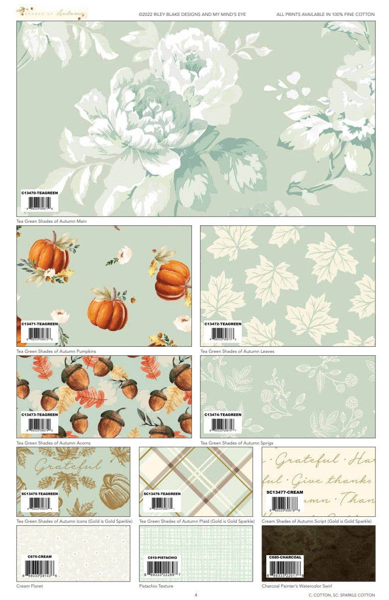Shades of Autumn 5" Stacker