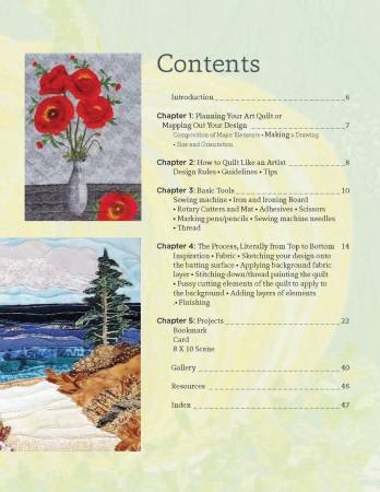 An inspiring and accessible guide to creating landscape-style quilts, Art Quilts Made Easy is the perfect basic introduction to art quilting. Featuring 3 stunning yet simple quilt designs, including a bookmark, card, and 8 x 10 scene, author Dr. Susan Krusynski offers easy-to-follow techniques that infuse art quilts with splashes of intense color that both beginner and experienced quilters can achieve and will love! 48 pages Pages: 48 Author: Susan Kruszynski Publish Date: 10/20/2021