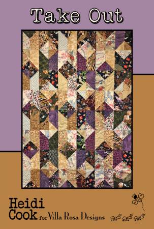 Quilt Pattern using 10" squares. Finished size: 51" x 72"