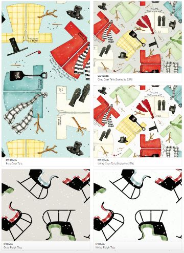 This Fat Quarter precut bundle includes 41 pieces from the White as Snow collection by J. Wecker Frisch for Riley Blake Designs. 100% cotton Width: 18" x 22"