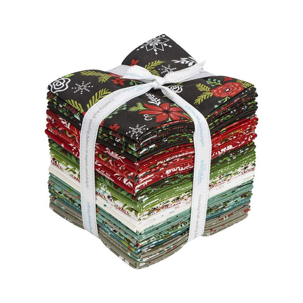 This Fat Quarter precut bundle includes 30 pieces from the Winter Wonder collection by Heather Peterson for Riley Blake Designs. 100% cotton Width: 18" x 22"