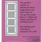 Around the Block table runner pattern card