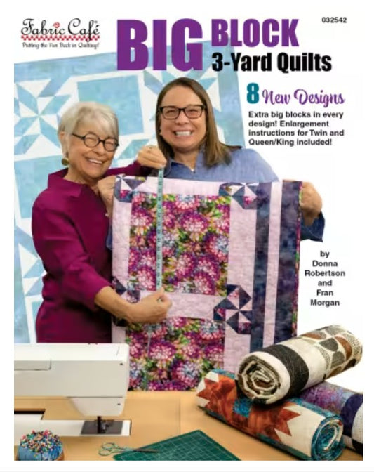 Big Block 3-Yard Quilts pattern book