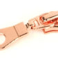 Four Donut Zipper Pulls Rose Gold
