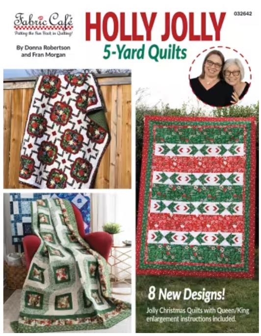 Holly Jolly 5-Yard Quilts book