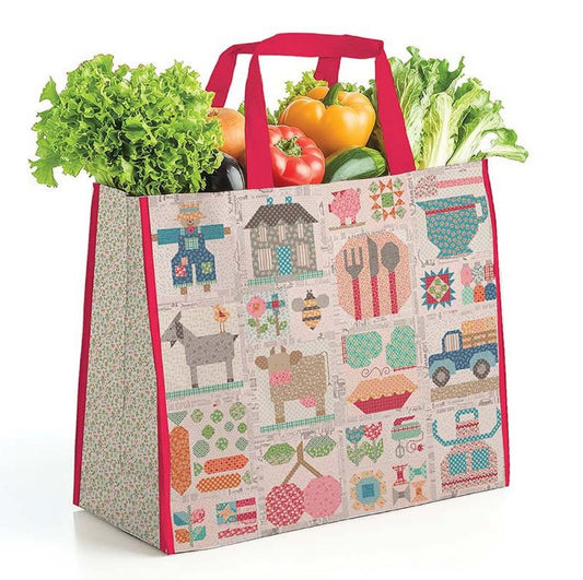 Lori Holt Farmer's Daughter Vinyl Tote