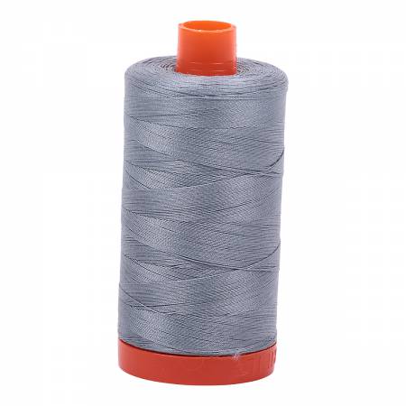Mako Cotton Thread Solid 50wt 1422yds Light Blue Grey #2610
