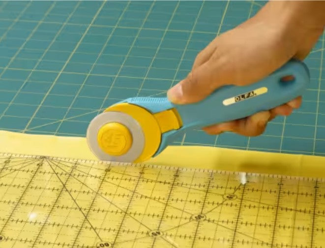 Olfa Splash Rotary Cutter 45mm Aqua