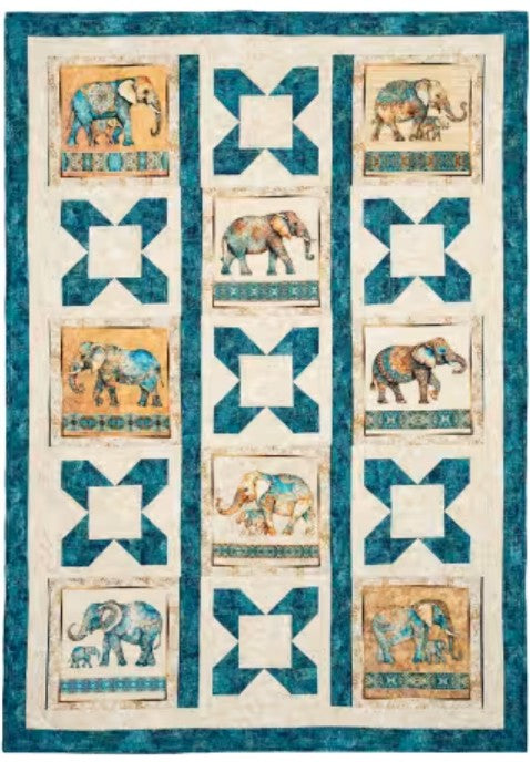 Panel Perfect 3-Yard Quilts pattern book