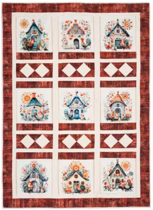 Panel Perfect 3-Yard Quilts pattern book