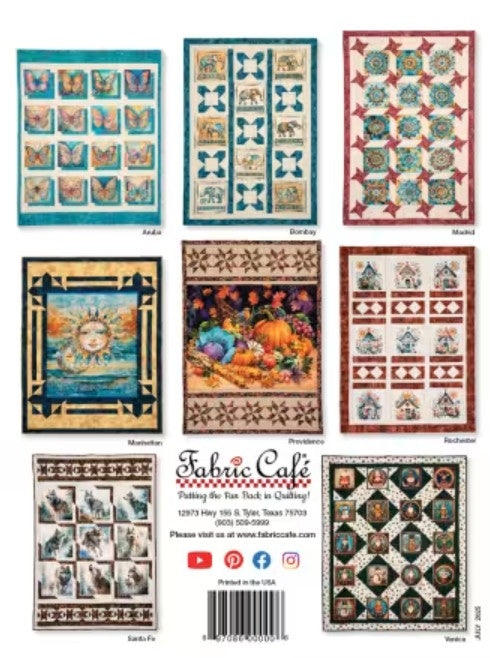 Panel Perfect 3-Yard Quilts pattern book