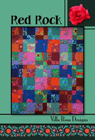 Red Rock Quilt Pattern card