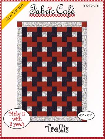 Trellis 3 yard quilt pattern