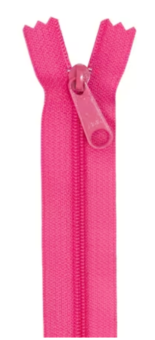 Handbag Zipper 24in Lipstick