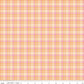 Adel in Summer by Sandy Gervais for Riley Blake Designs is great for quilting, apparel and home decor. This print features a 1/8" multicolored gingham.  Sold by the 1/2 yard.  Fabric will be cut in one continuous piece unless the customer notes otherwise.   100% cotton  Width: 43"/44"