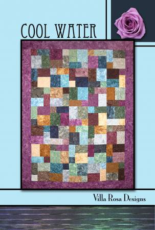 Cool Water Quilt Pattern card