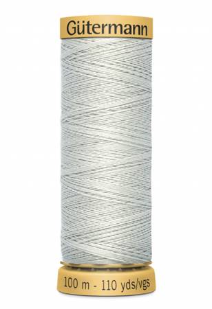 Cotton 50 100m/110 yds Solid Light Gray