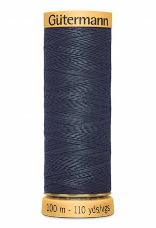 Cotton 50 100m/110 yds Solid Navy