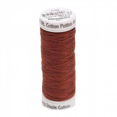 Cotton Thread 2-ply 12wt 50yds Tawny Brown
