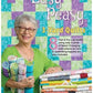 Fabric Cafe easy peasy 3 yard quilts book- 8 fast and fun lap quilts using only 3 yards of fabric  Simply take one-yard cuts of each of three fabrics and piece a beautiful quilt top with binding and borders Includes an Assembly diagram and step-by-step directions and enlarging instructions for Twin and Queen or King toppers.  Pages: 20 Author: Donna Robertson Publish Date: 2020 Dimensions: 11in x 8.5in x 0.06in Softcover