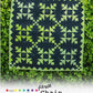 Fierce Chain is the sassy little sibling of our Island Chain pattern. Each block is linked to every other with a fun sashing and pieced border. Fierce Chain finishes at 20in x 20in. No weak links in this chain. 4 pages.