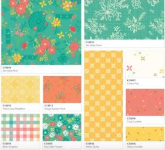 This 2 1/2" Rolie Polie precut bundle includes 40 pieces from the Gingham Cottage collection by Heather Peterson of Anka's Treasures for Riley Blake Designs. Each print will be included 1-2 times in the bundle.  100% cotton  Width: 2 1/2" Strips