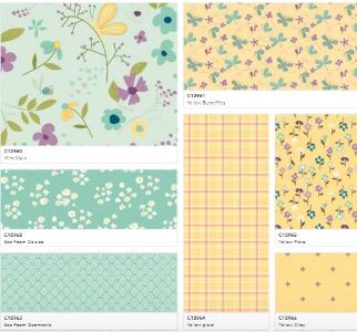 This 5" Stacker precut bundle includes 42 pieces from the Hello Spring collection by Sandy Gervais for Riley Blake Designs. Each print will be included 2 times in the bundle. C610 Textures are not included.  100% cotton  Width: 5" x 5"