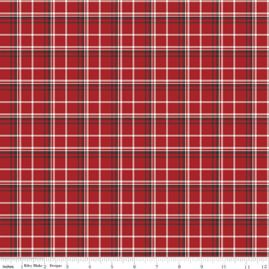 Into the Woods by Lori Whitlock for Riley Blake Designs is great for quilting, apparel and home decor. This print features a plaid pattern.  100% cotton  Width: 43"/44"