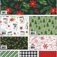 This Fat Quarter precut bundle includes 24 pieces from The Magic of Christmas collection by Lori Whitlock for Riley Blake Designs.  100% cotton  Width: 18" x 22"  Expected in June 2023.
