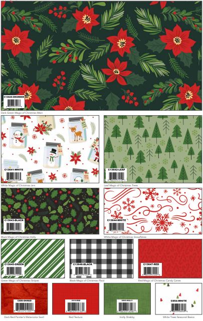 Fat Quarter Bundle of Christmas Squad – The Fabric Curator