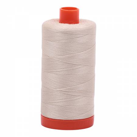 Mako Cotton Thread Solid 50wt 1422yds Light Beige #2310