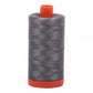 Mako Cotton Thread Solid 50wt 1422yds Grey Smoke #5004