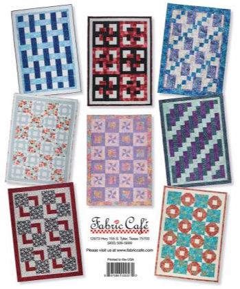 8 great original quilt designs that are easy and quick! This new book tells you the secrets to making each pattern into a lap, twin or queen/king size quilt.  Pages: 20 Author: Donna Robertson Publish Date: 2020 Dimensions: 8.5in x 0.13in x 11in Softcover