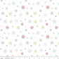 Snowed In by Heather Peterson for Riley Blake Designs is great for quilting, apparel and home decor. This print features snowflakes on a polka dot background.  Sold by the 1/2 yard.  Fabric will be cut in one continuous piece unless the customer notes otherwise.  100% cotton  Width: 43"/44"