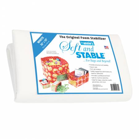 Use in place of batting or other stabilizers in purses, bags, totes and more. Great lasting body and stability. Lightweight, maintains shape, gives a professional finish to your project! The only foam with fabric on BOTH sides Washer and dryer safe. Measures 36in x 58in x .175in thick.  Non-Woven Sew-In Weight: Lightweight Single Sided Washing/Drying instructions: Washer and dryer safe