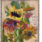 Sunflowers Collage Pattern by Laura Heine