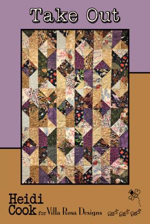 Quilt Pattern using 10" squares.  Finished size: 51" x 72"