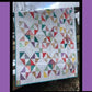 Quilt using 5" Squares.  Finished size: 60in X 60in